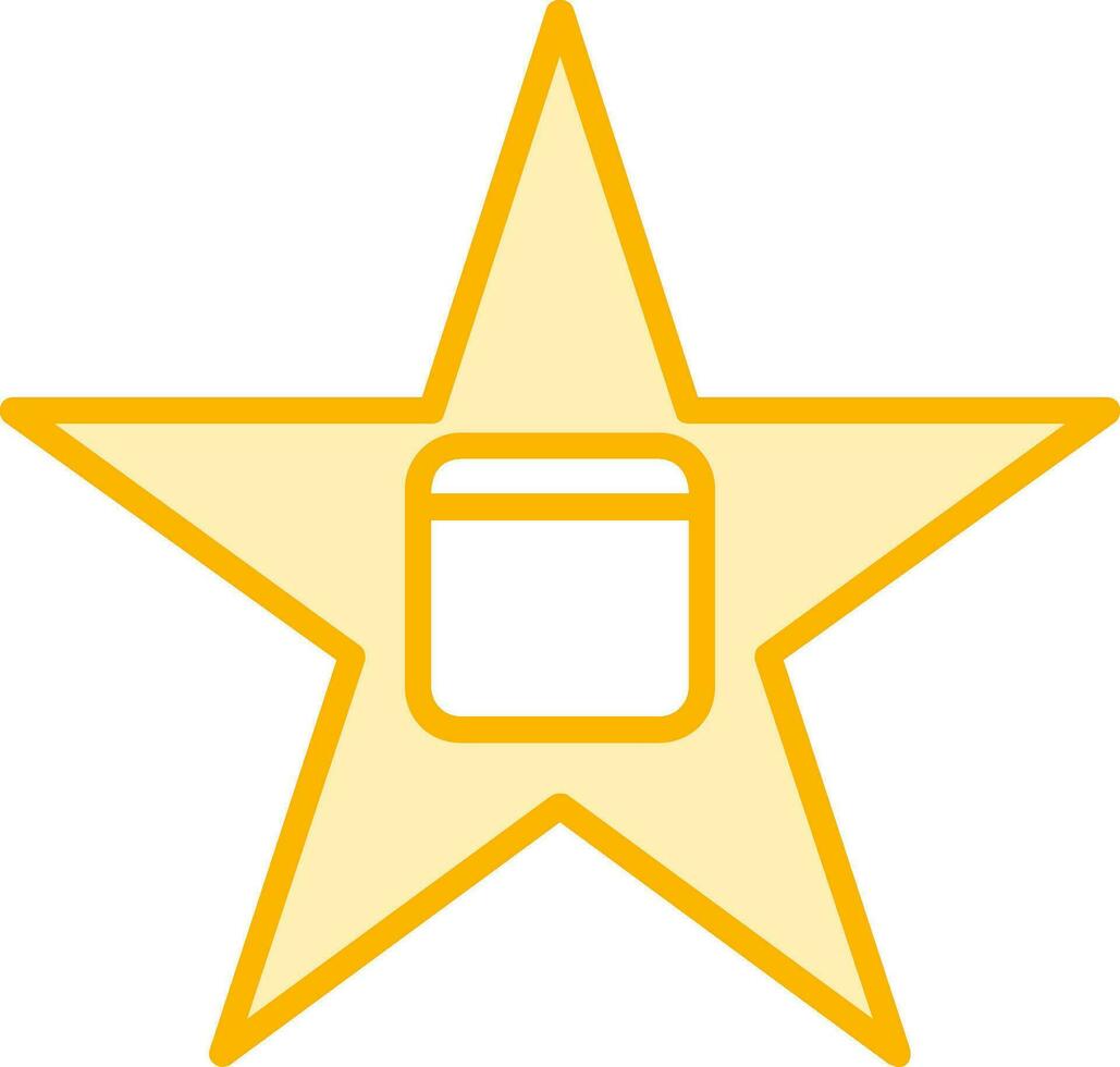 icono de vector de estrella