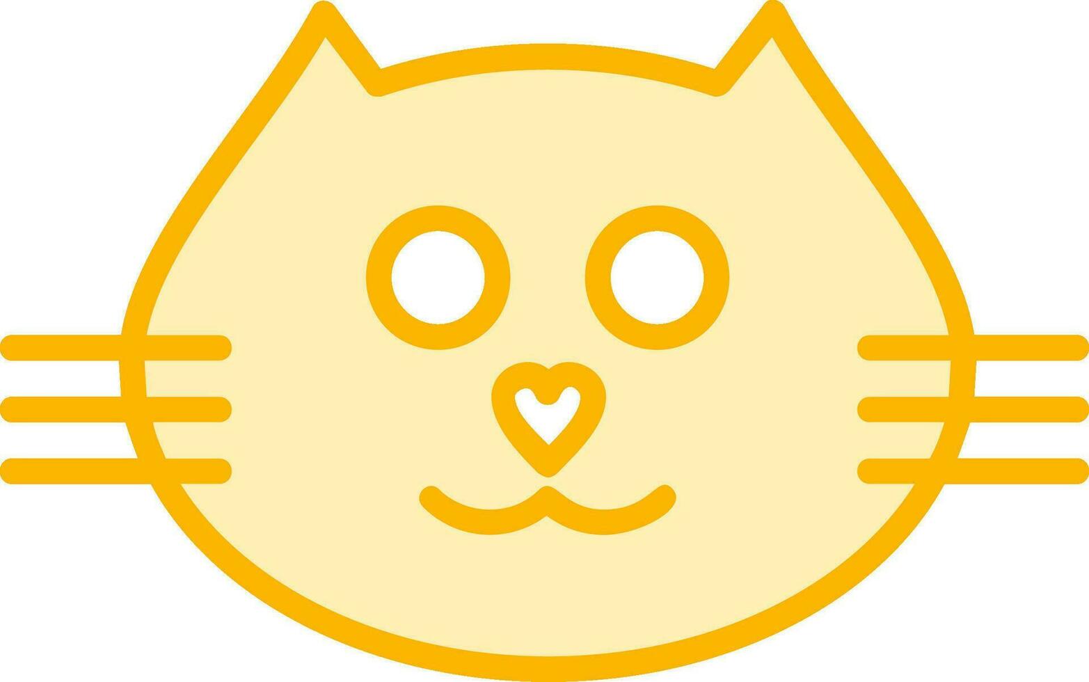 Cat face Vector Icon