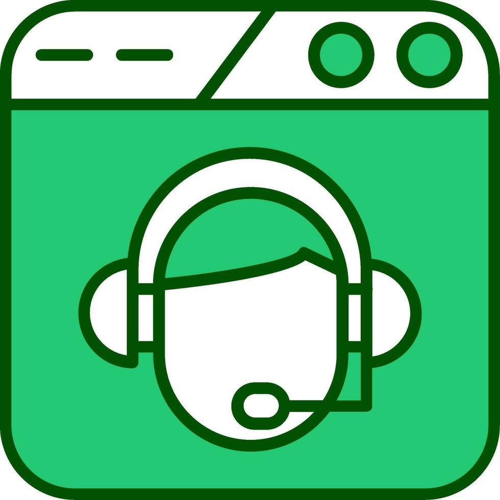 Customer Support Vector Icon
