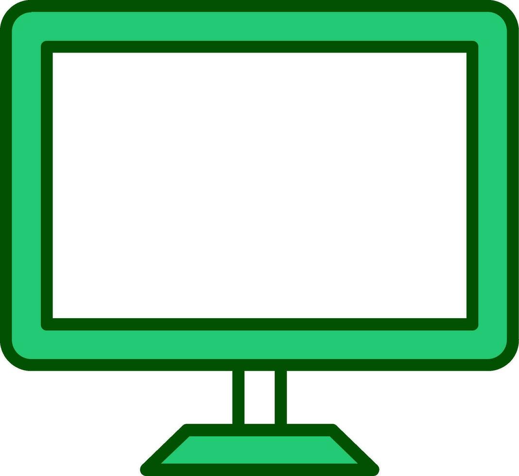 Lcd Vector Icon