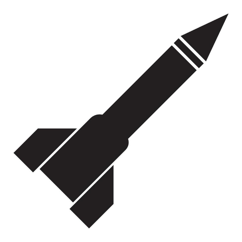 rocket icon logo vector design template