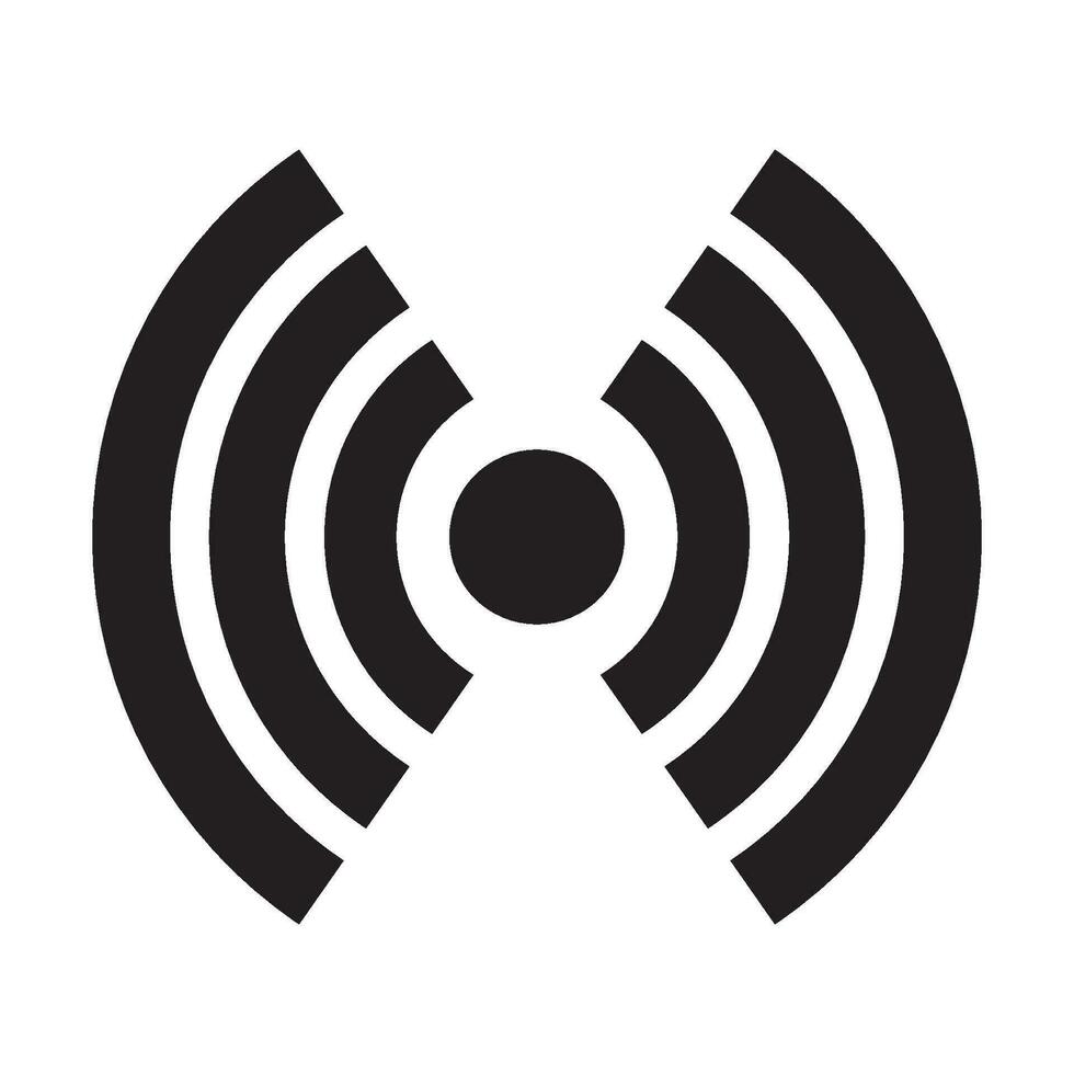 Wi-Fi icon logo vector design template
