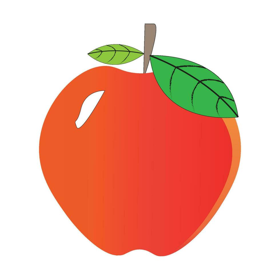 plantilla de diseño de vector de logotipo de icono de Apple
