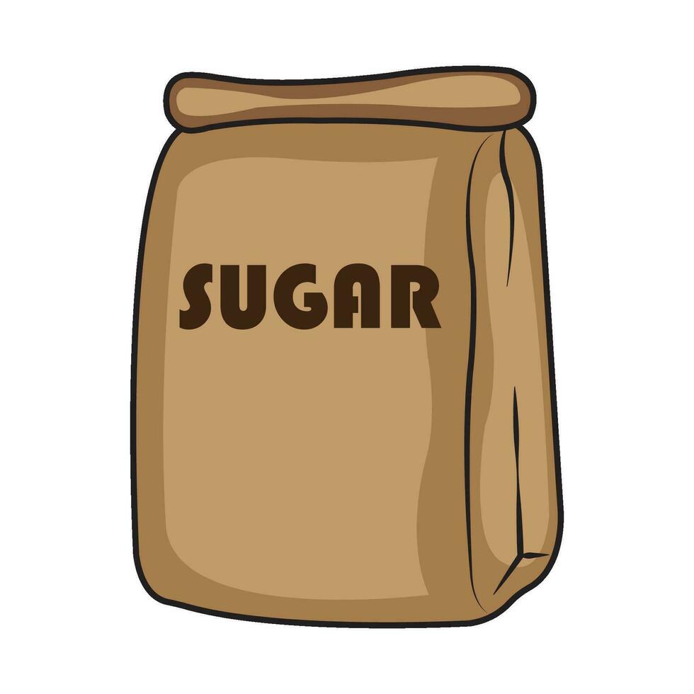azúcar icono logo vector diseño modelo