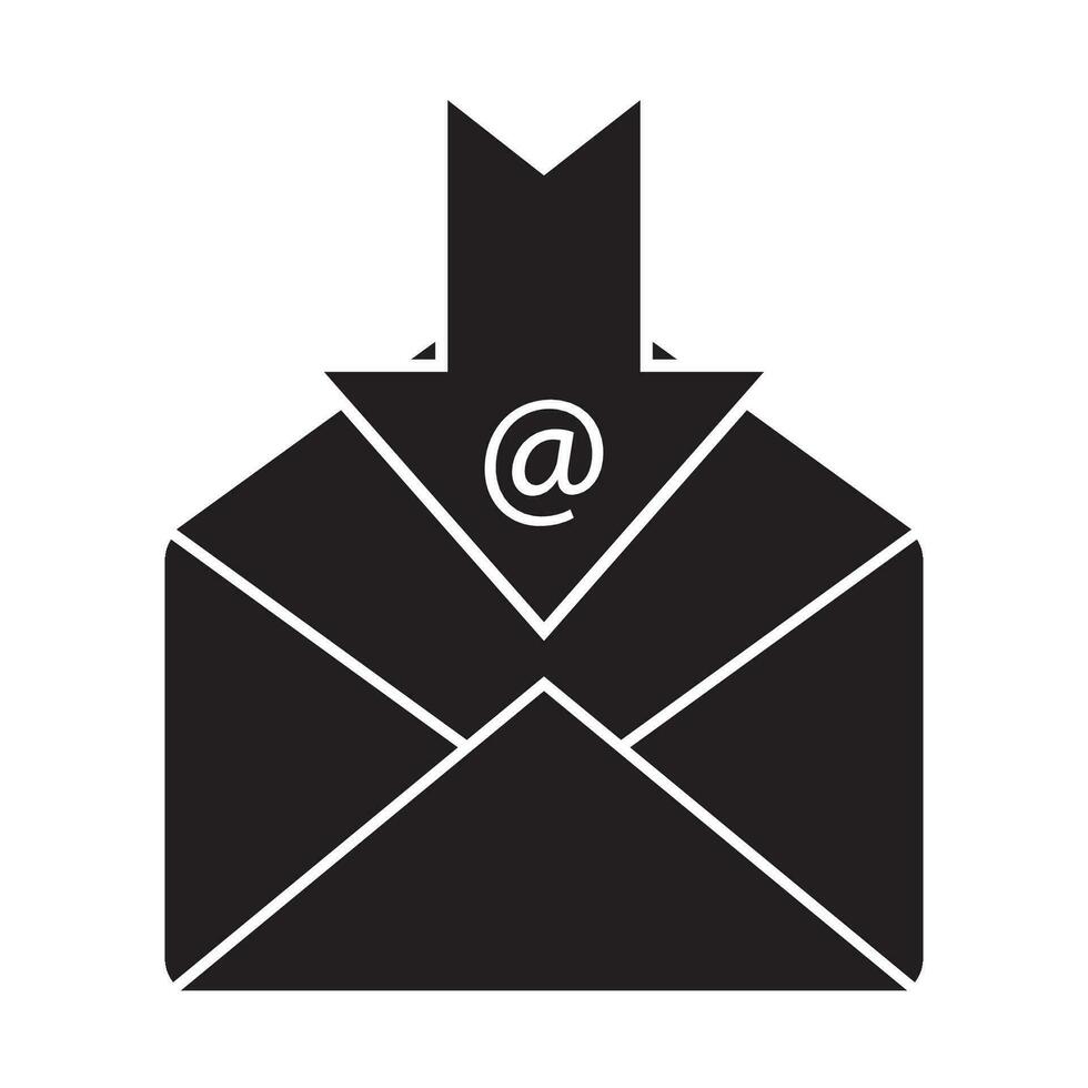 e-mail icon logo vector design template