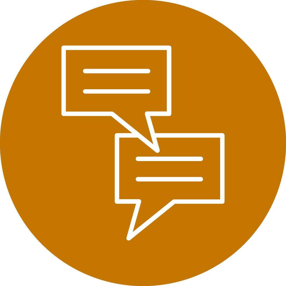 Conversation Vector Icon