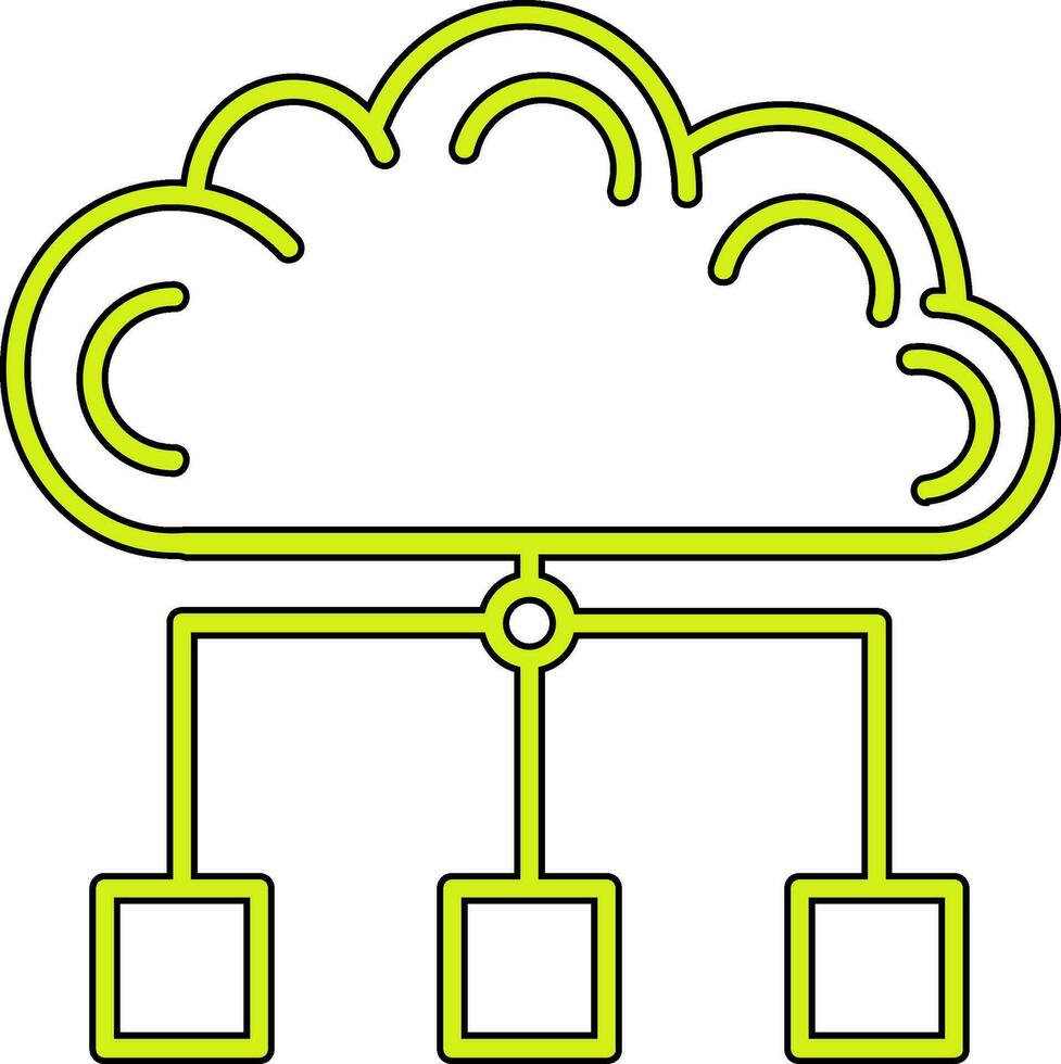 Cloud Properties Vector Icon