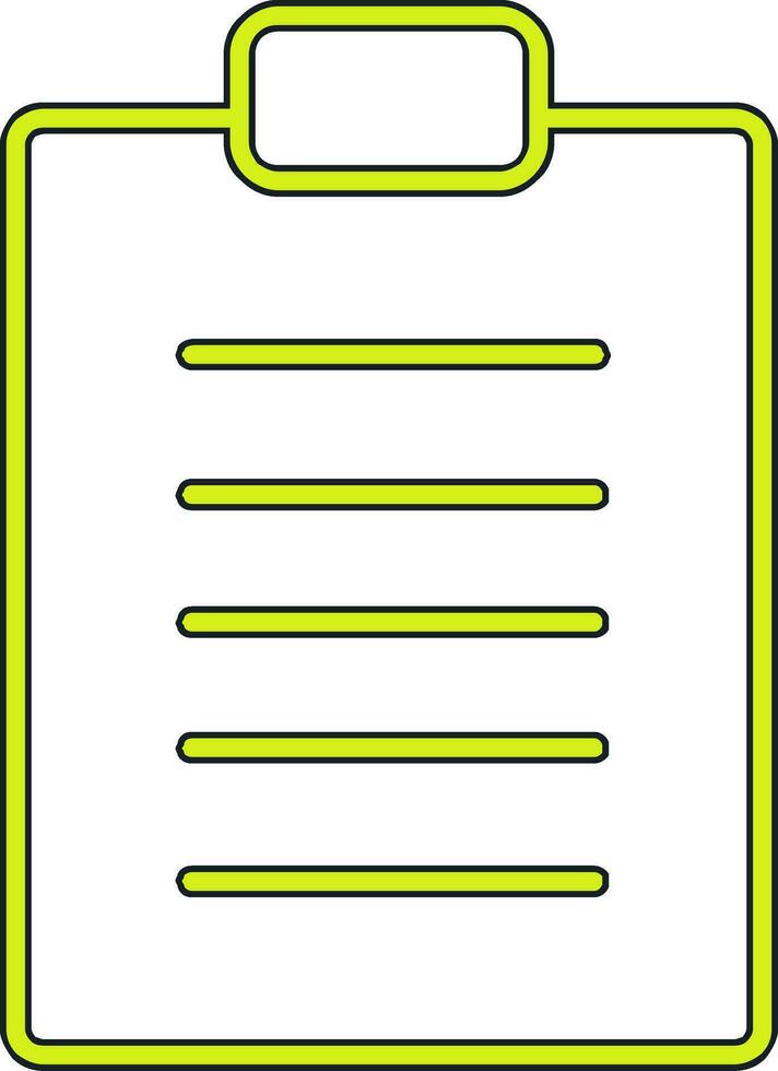 Clip board Vector Icon