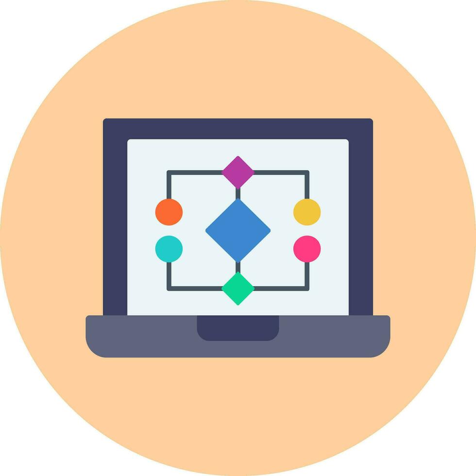 Data Model Vector Icon