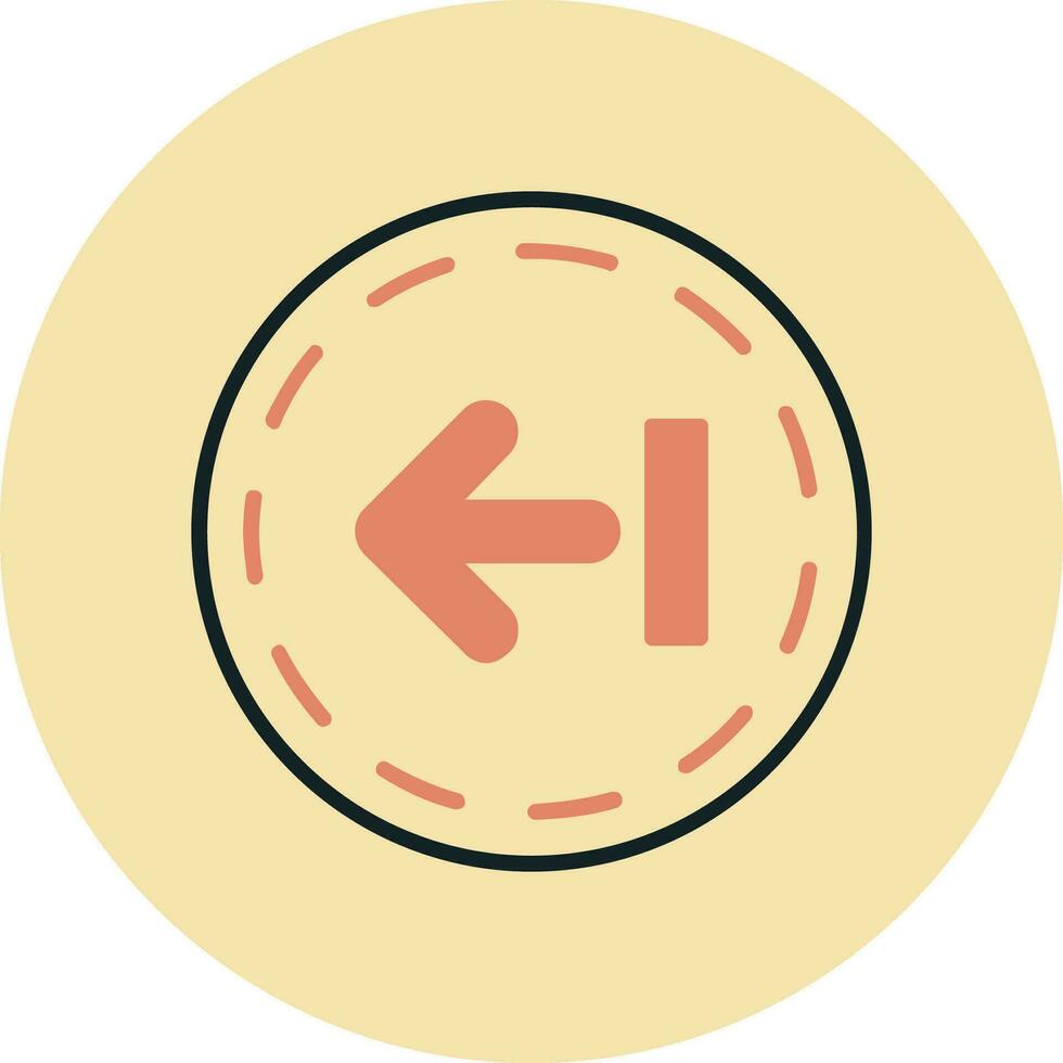 Left Arrow Vector Icon