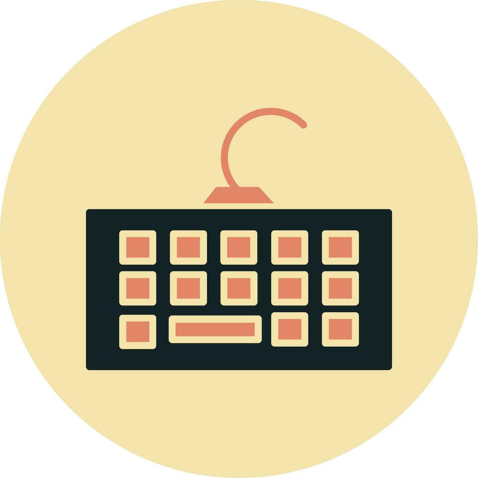 Computer Keyboard Vector Icon