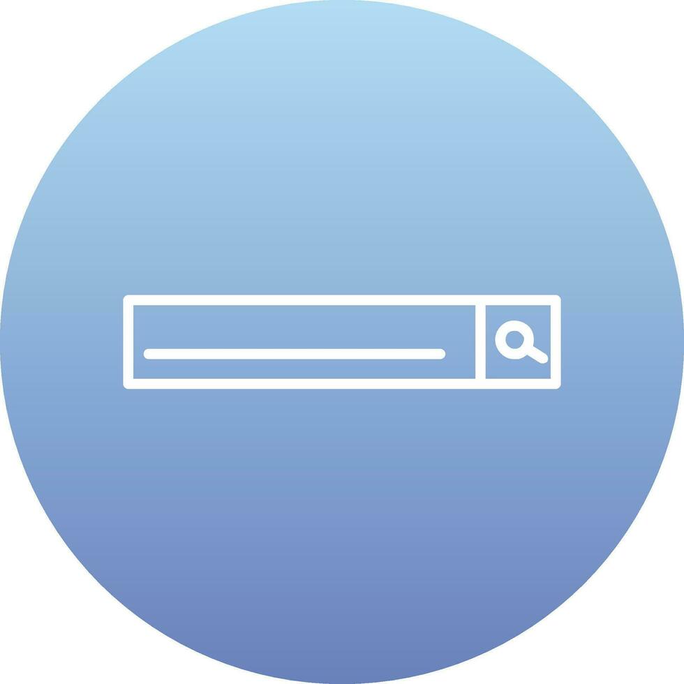 Seaching bar Vector Icon