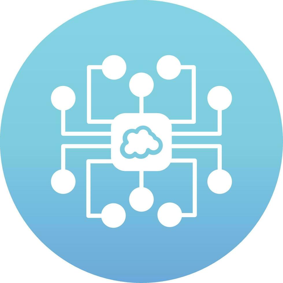 Artificial Intelligence Vector Icon