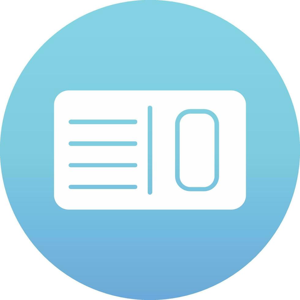 Postcard Vector Icon