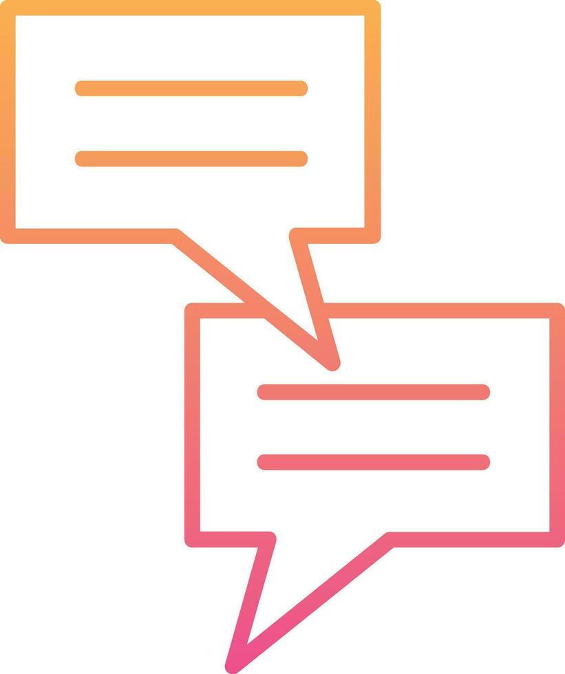 Conversation Vector Icon