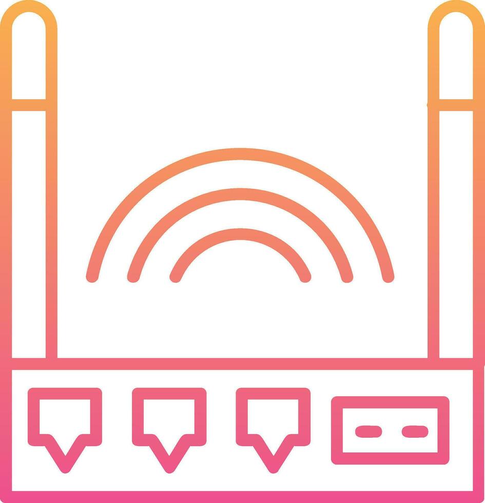 Router Vector Icon