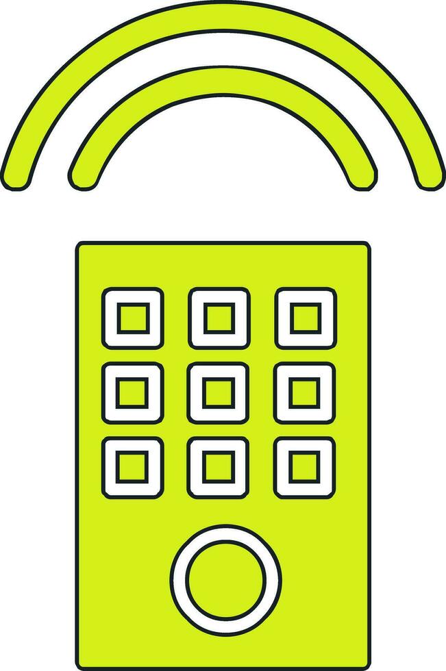 Remote Vector Icon