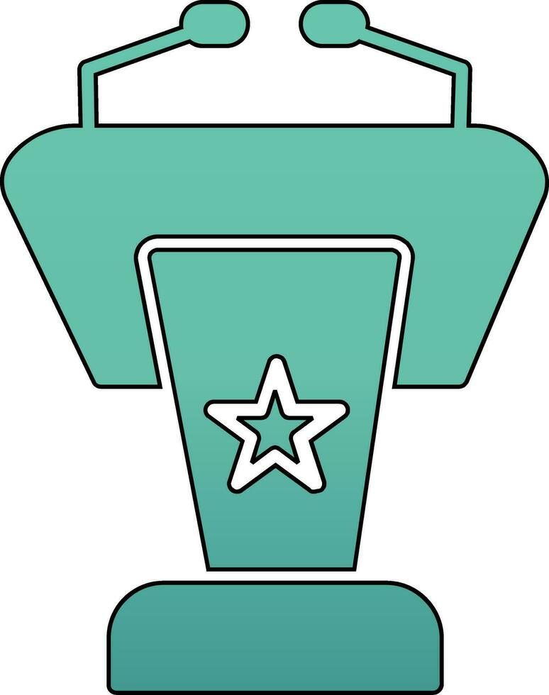 Lectern Vector Icon