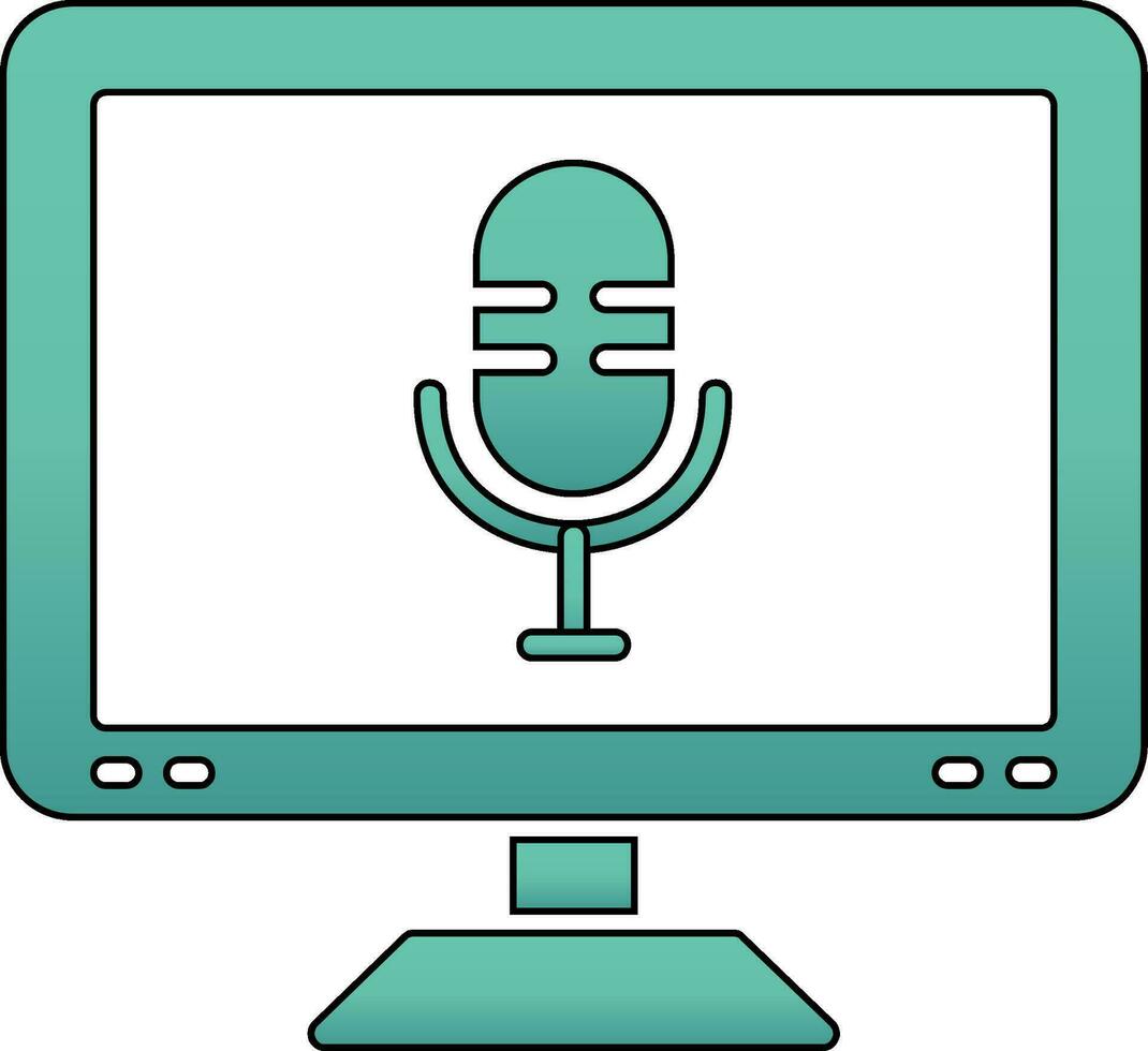 Microphone Vector Icon