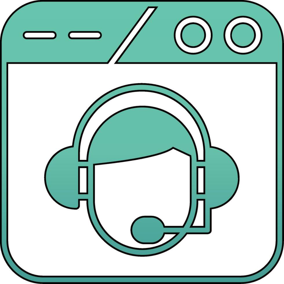 Customer Support Vector Icon
