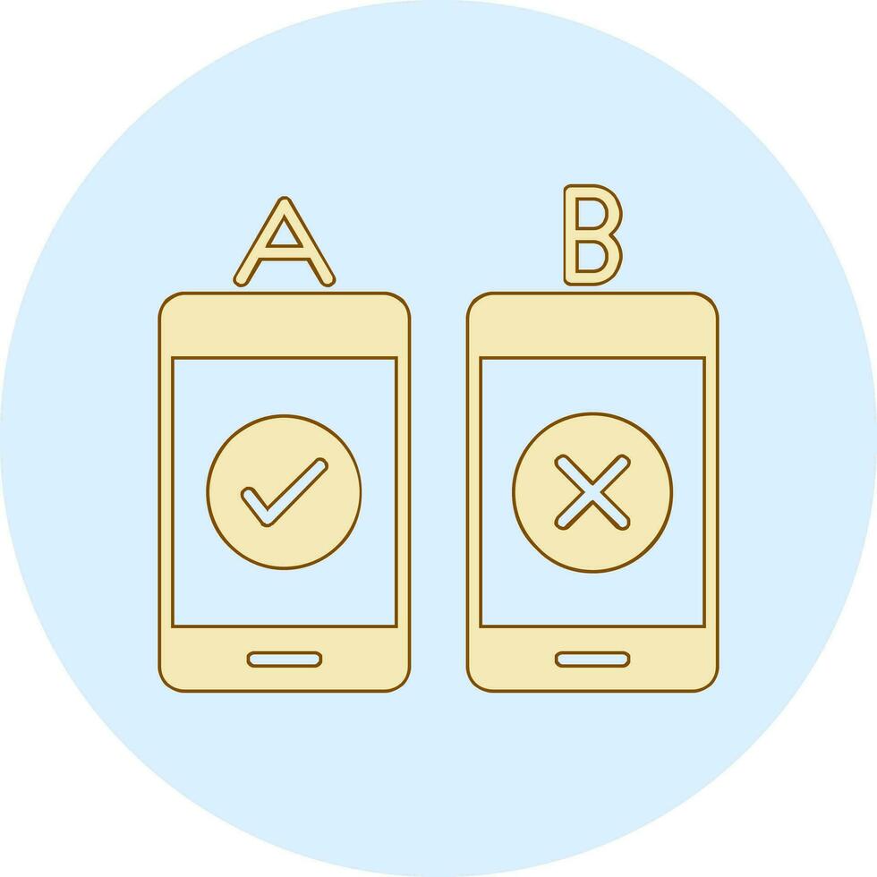 Ab Testing Vector Icon