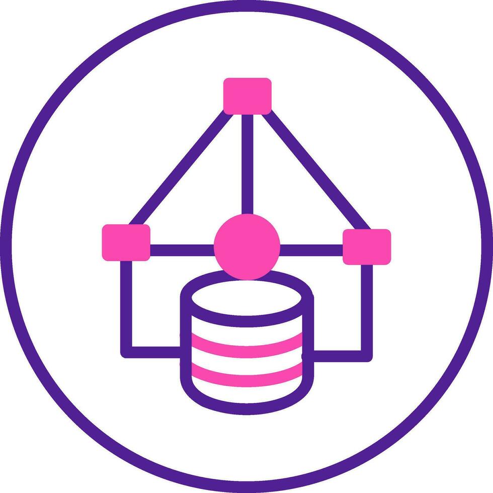 Data Model Vector Icon