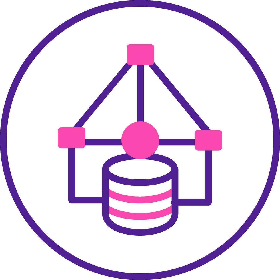 Data Model Vector Icon