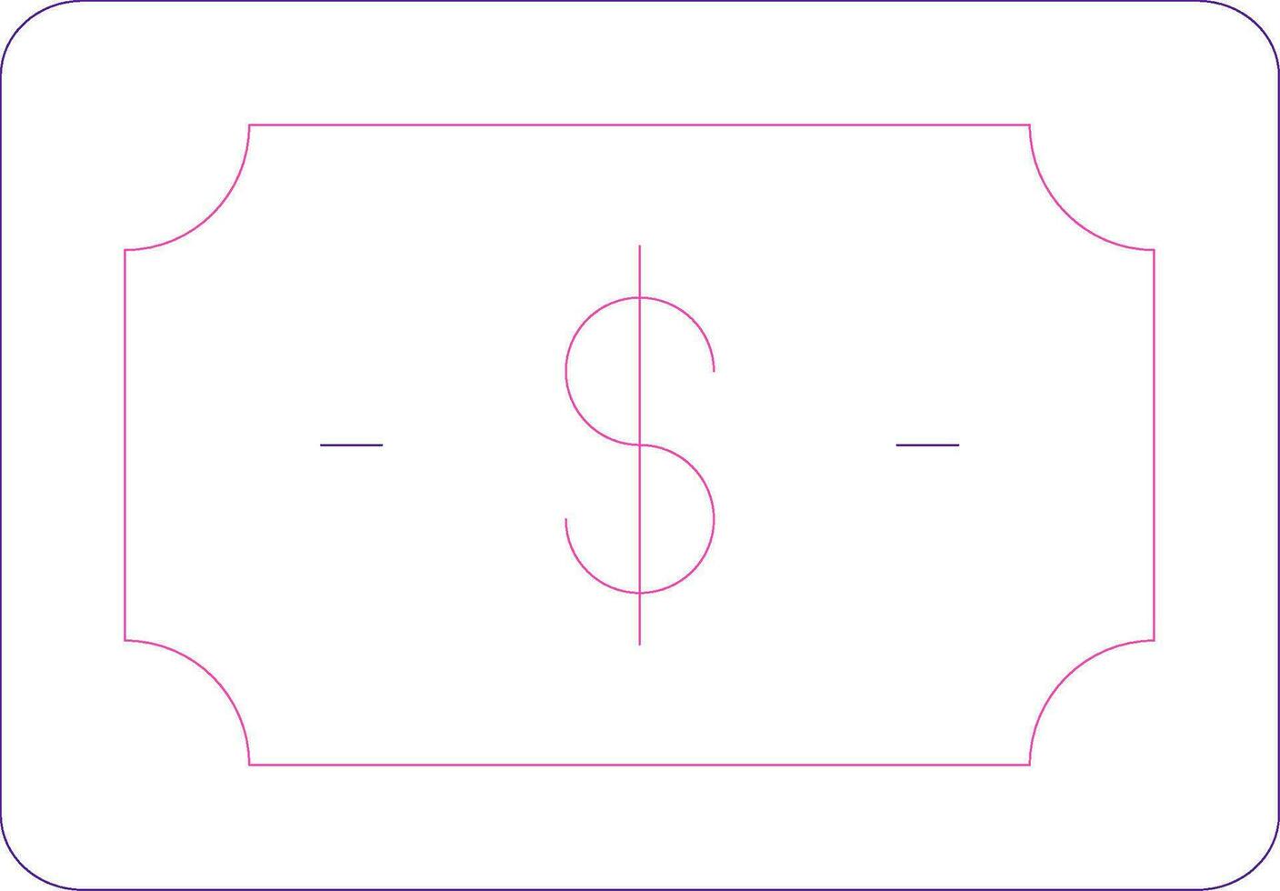 Dollar Note Vector Icon