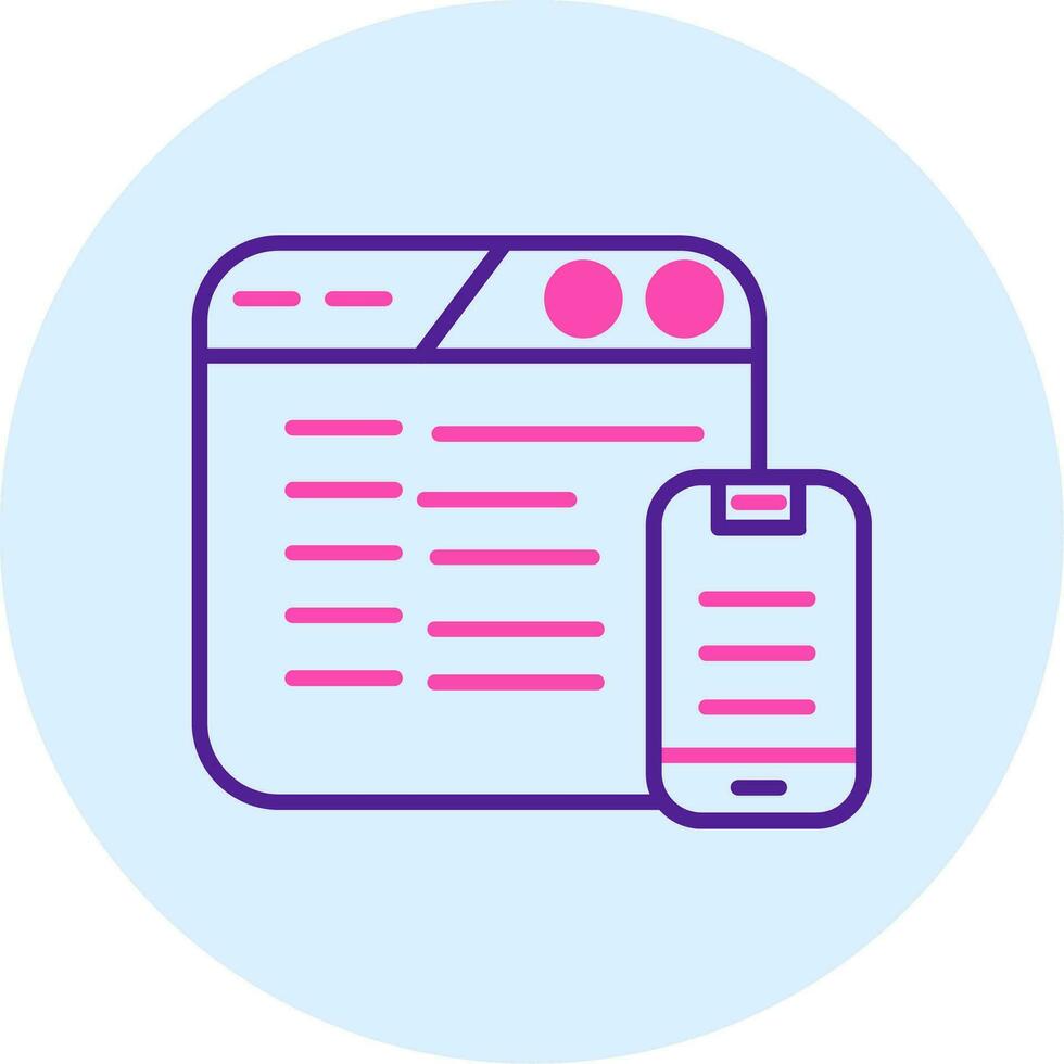 Responsive Vector Icon