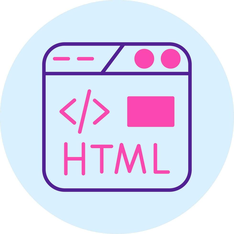 Html Vector Icon