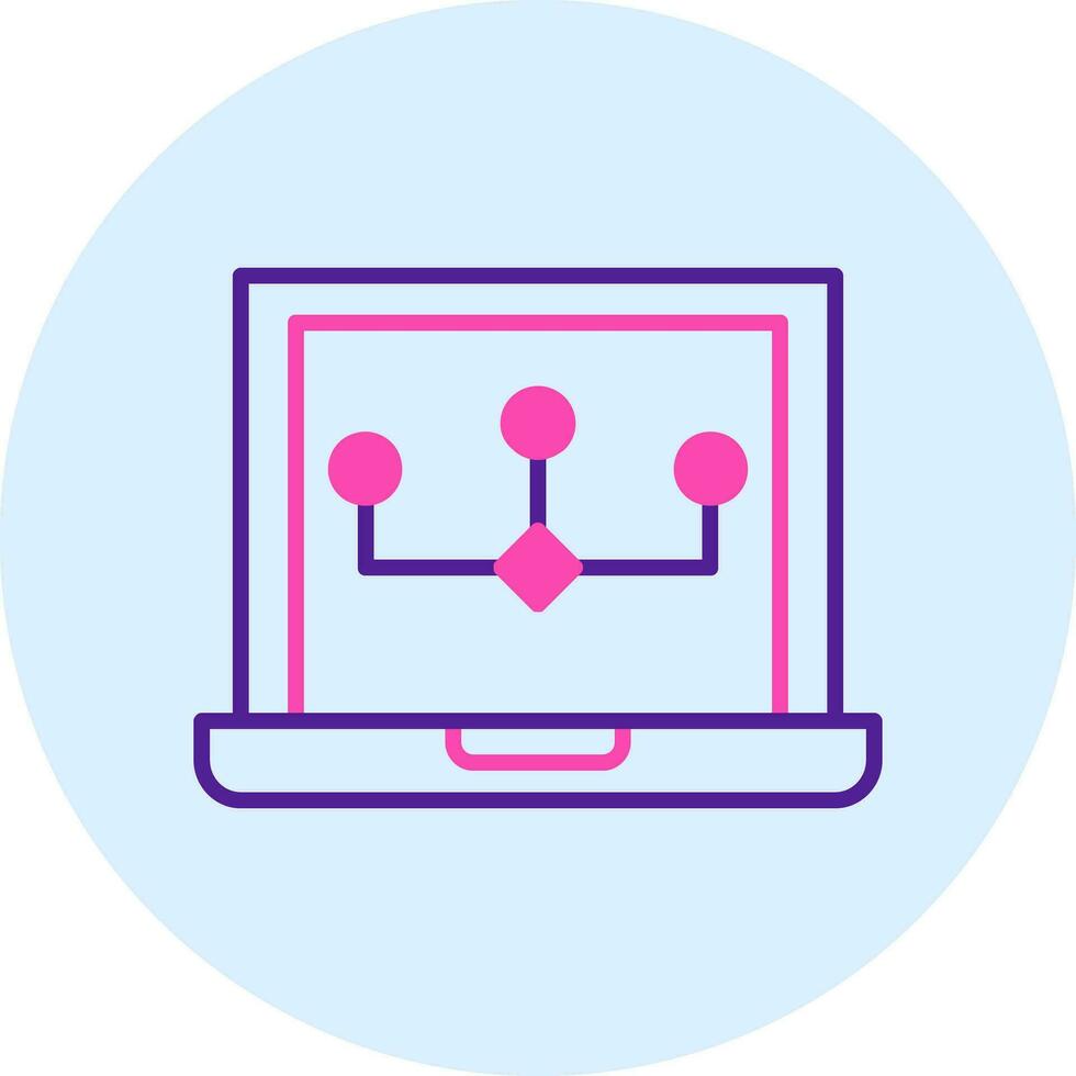 Data Modeling Vector Icon
