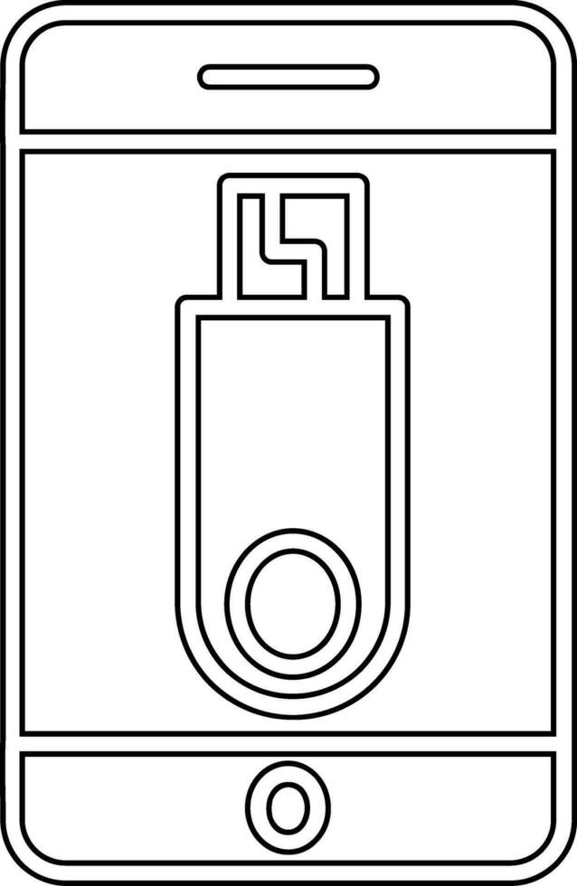 icono de vector de teléfono inteligente