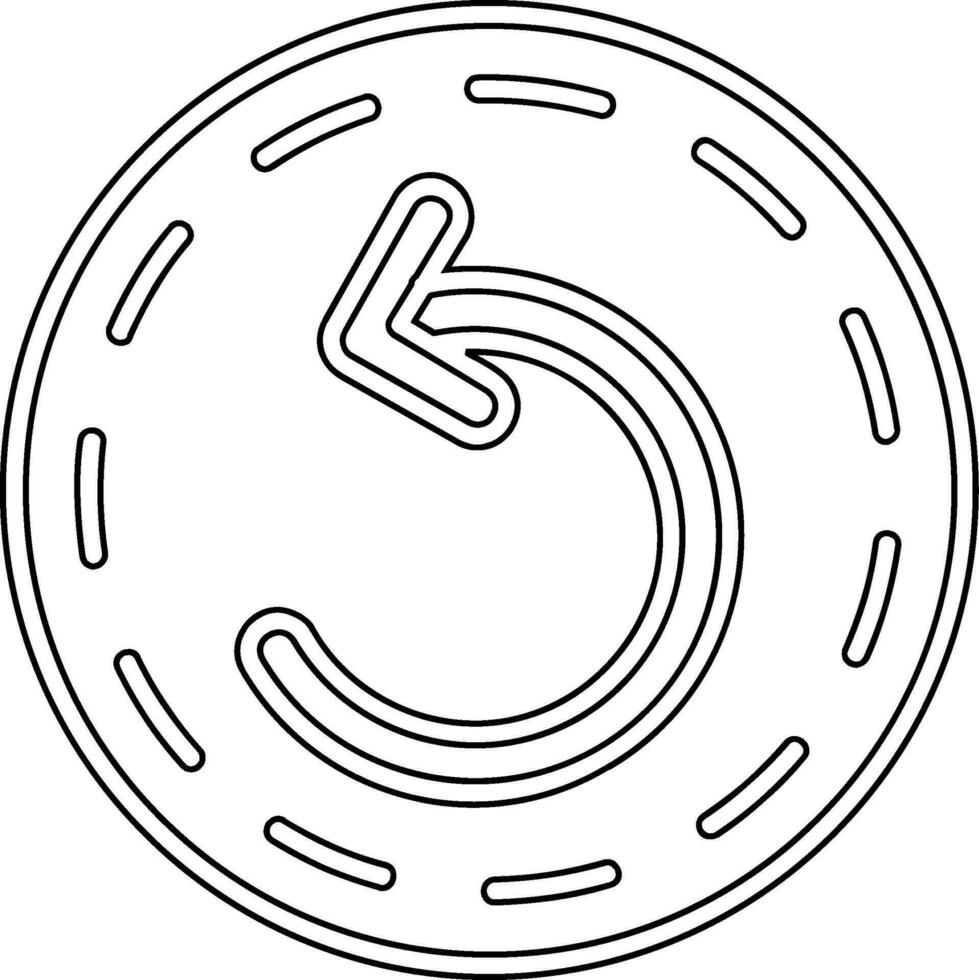 Undo Vector Icon