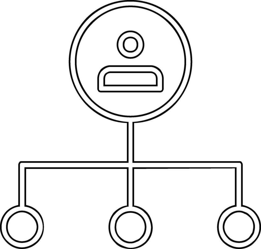 Hierarchical Vector Icon