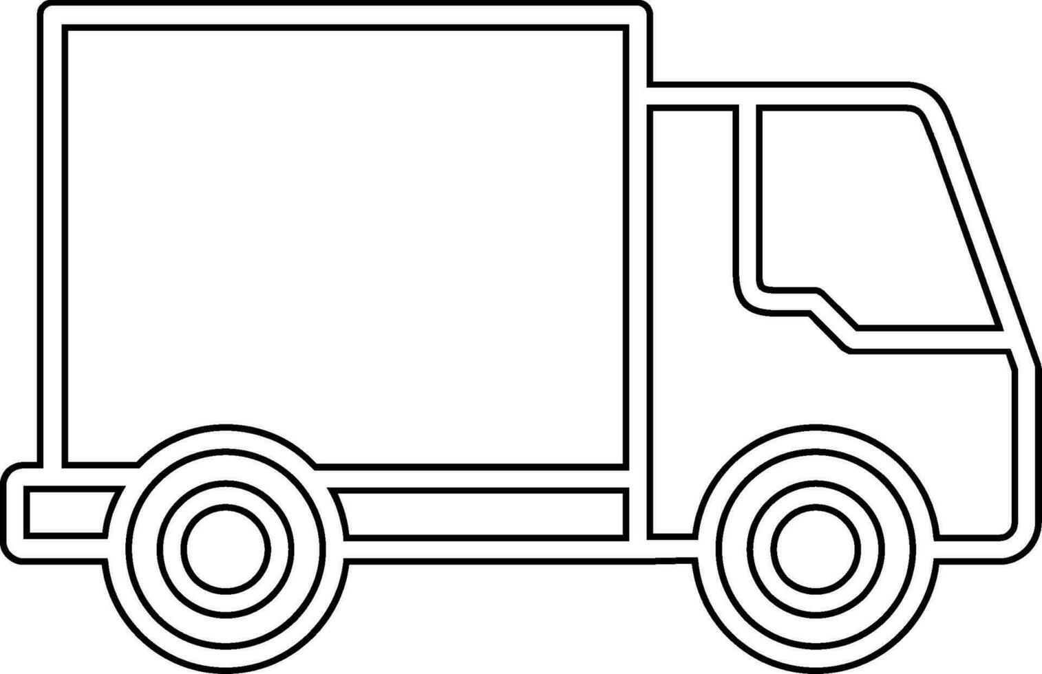 Delivery Truck Vector Icon