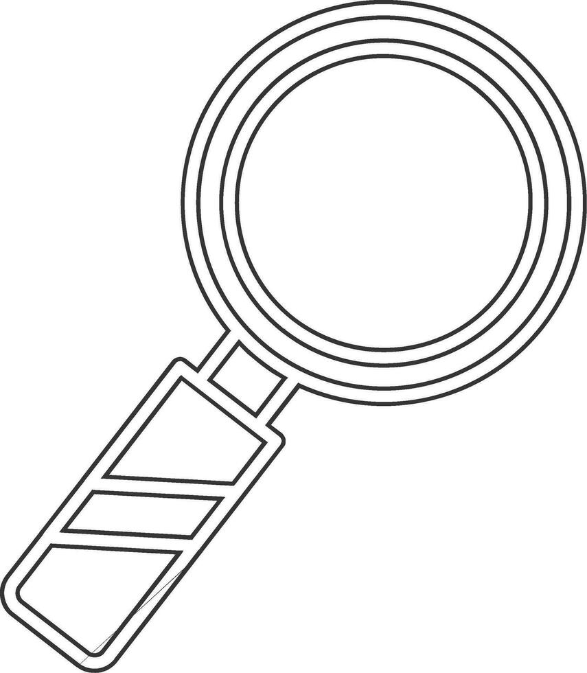 Magnifier Vector Icon