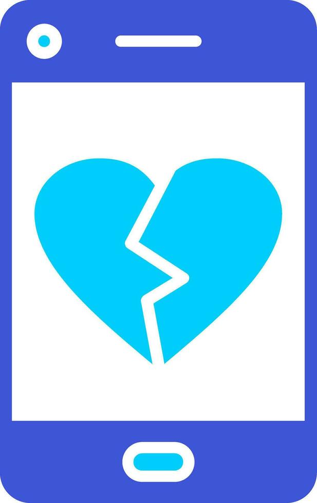 Heart Break Vector Icon