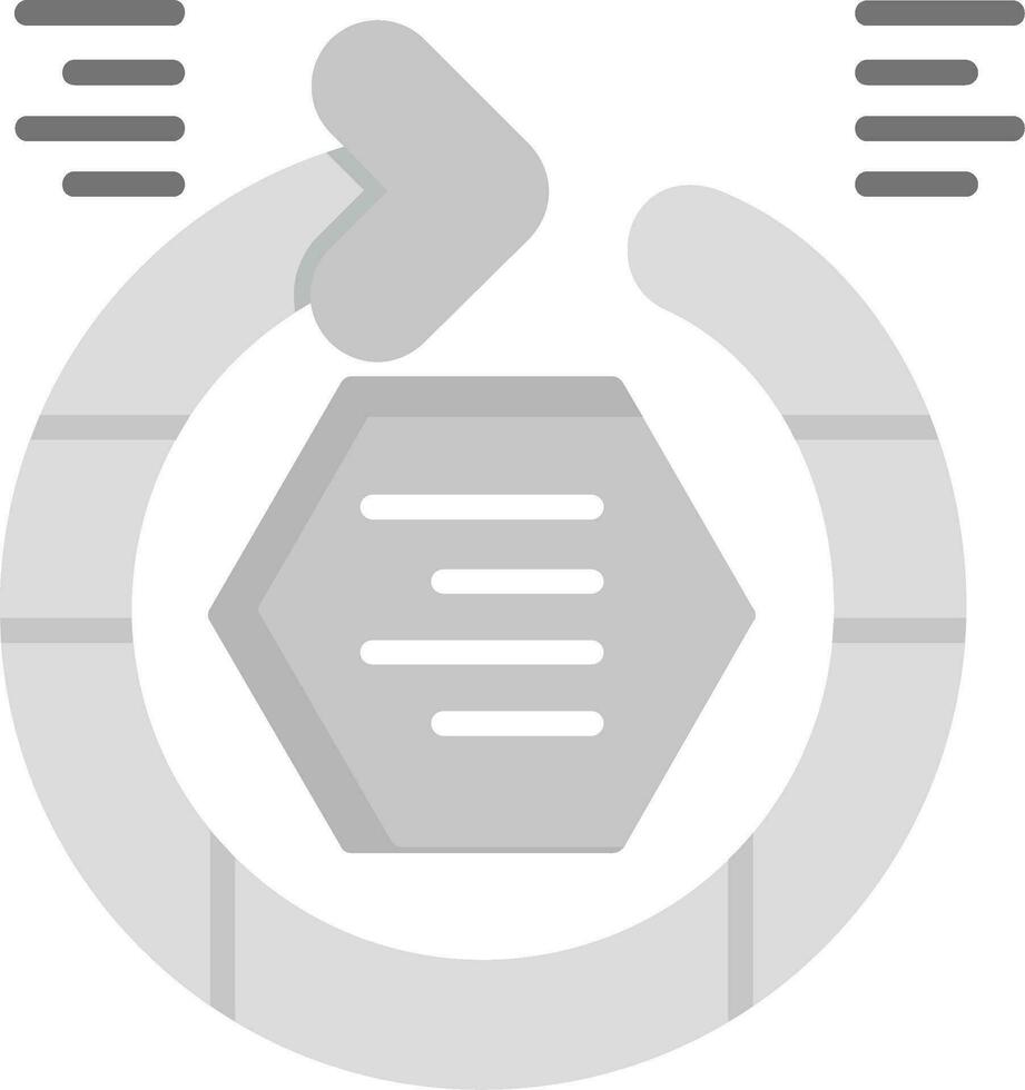 Circular Arrow Vector Icon