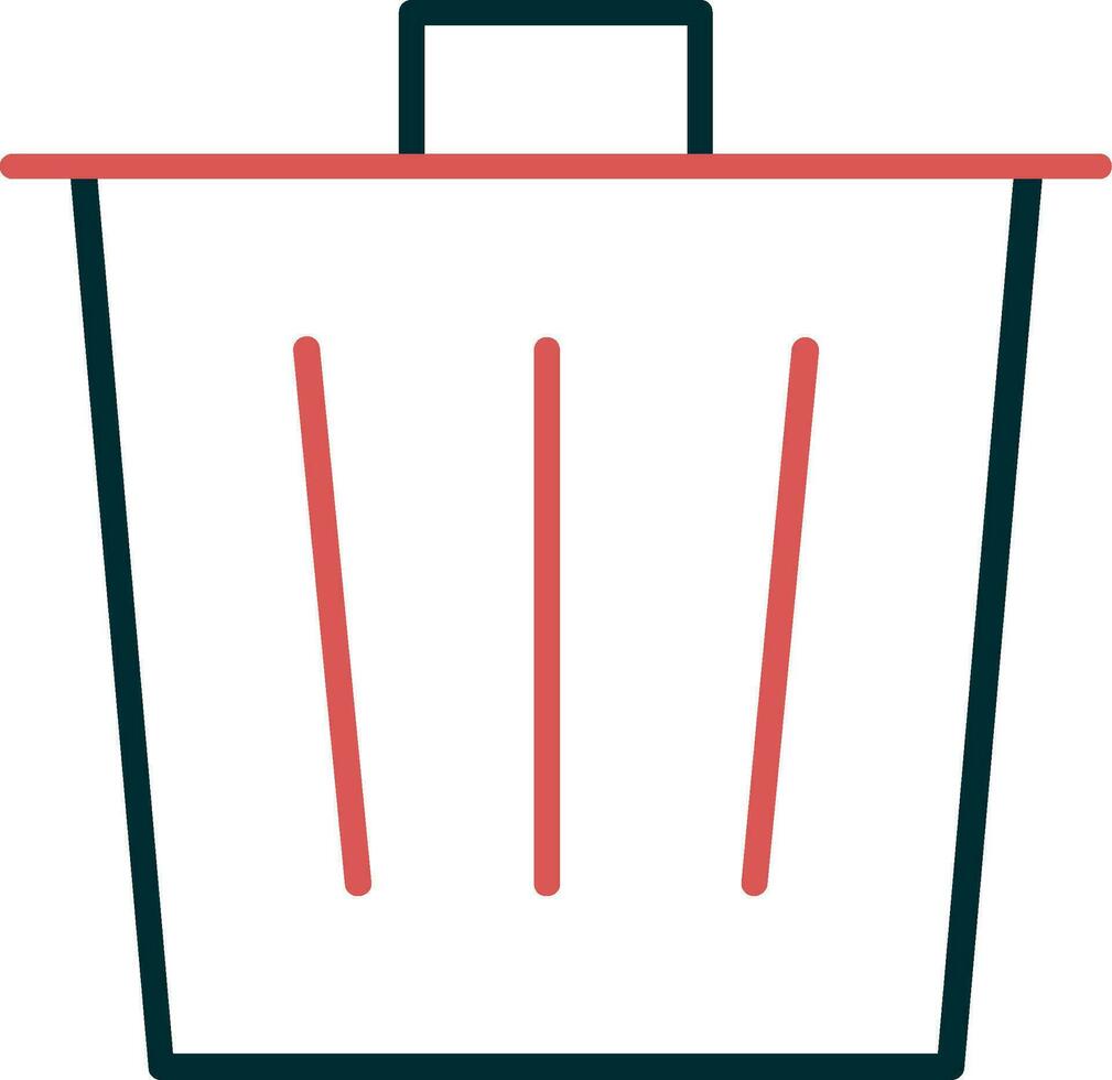 Trash Bin Vector Icon