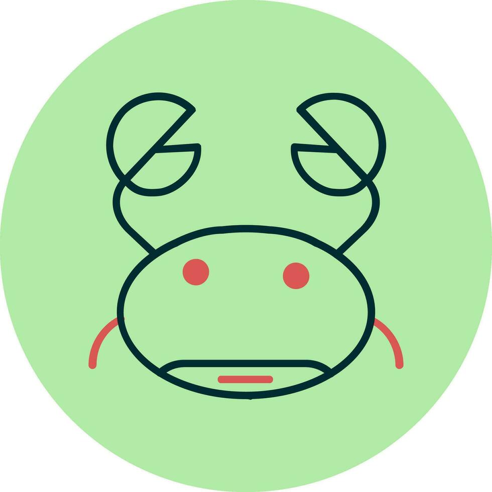 Crab Vector Icon