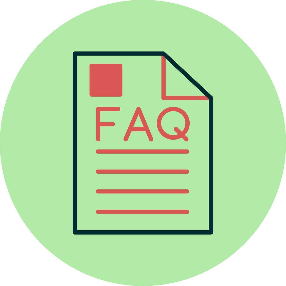 Faq Vector Icon