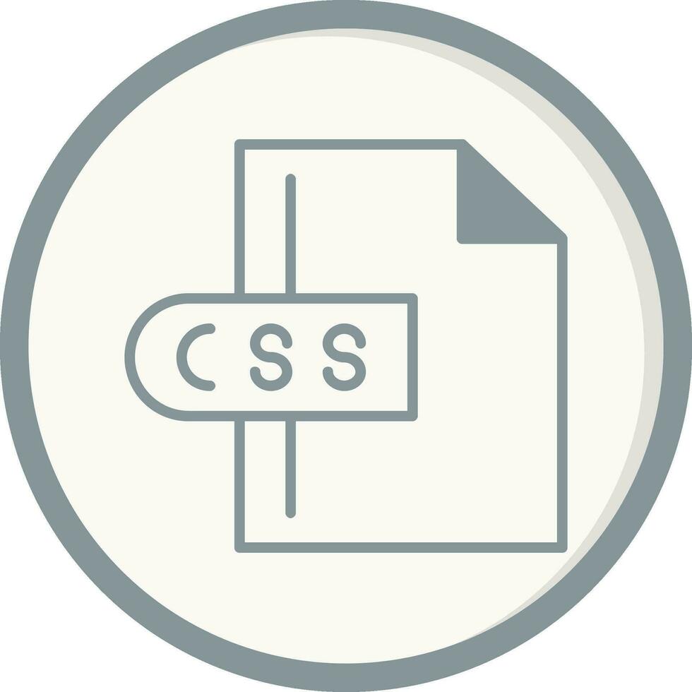Css File Vector Icon 36882412 Vector Art at Vecteezy