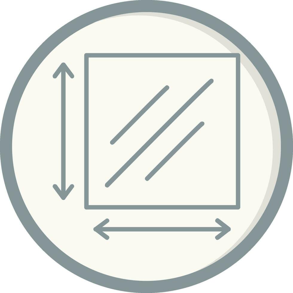 Dimension Vector Icon