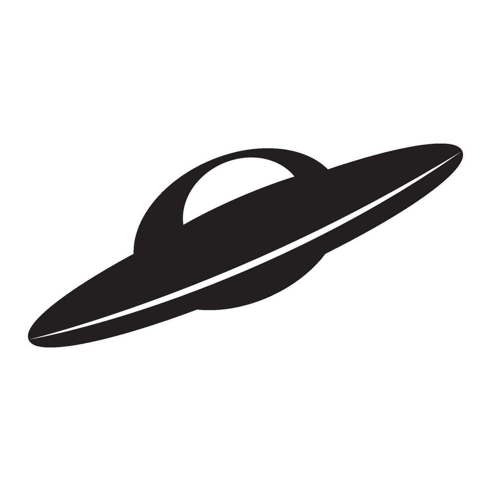 extraterrestre astronave icono logo vector diseño modelo