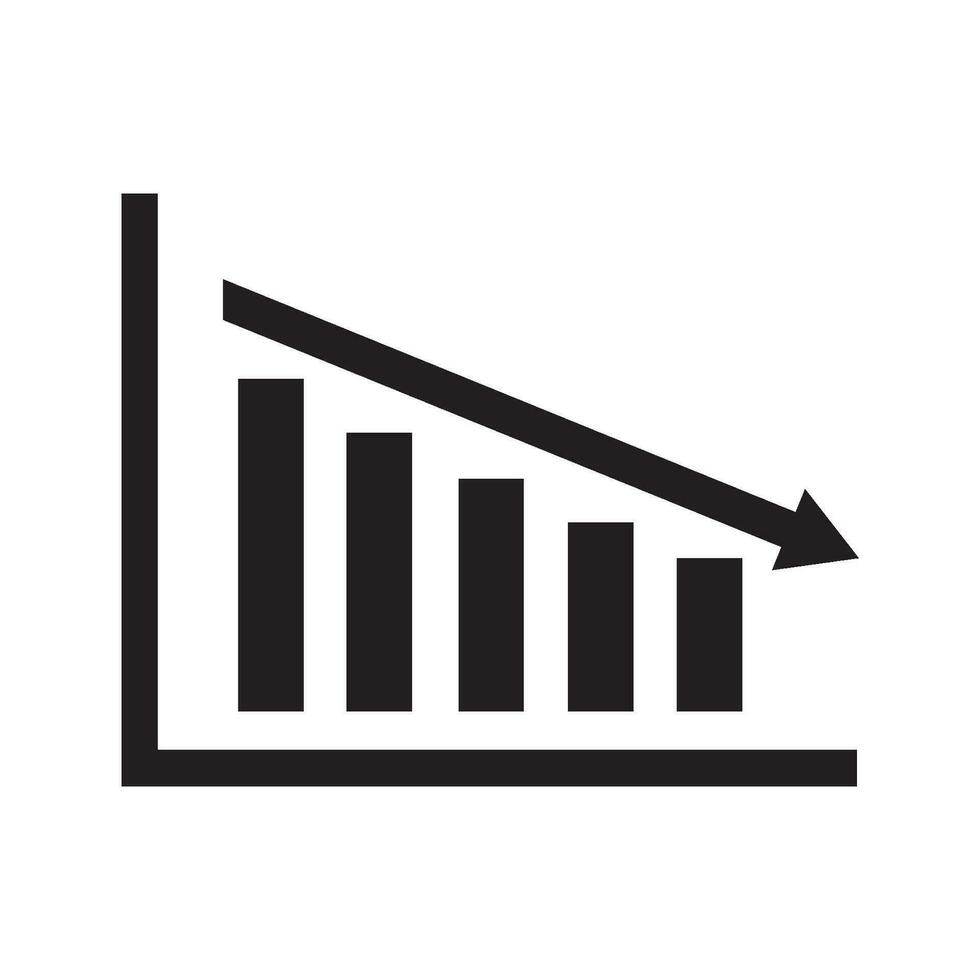 drop chart icon logo vector design template