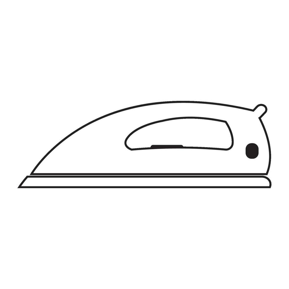 iron icon logo vector design template