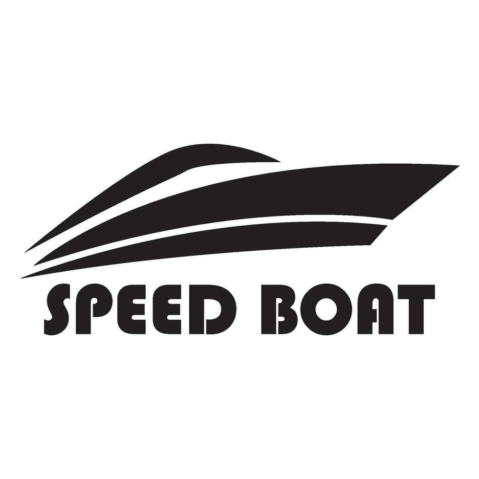 boat icon logo vector design template