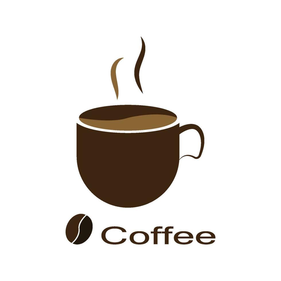 Coffee cup Logo Template vector