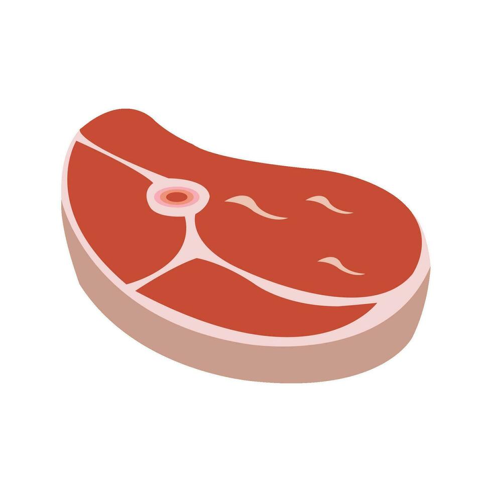 plantilla de diseño de vector de logotipo de icono de carne