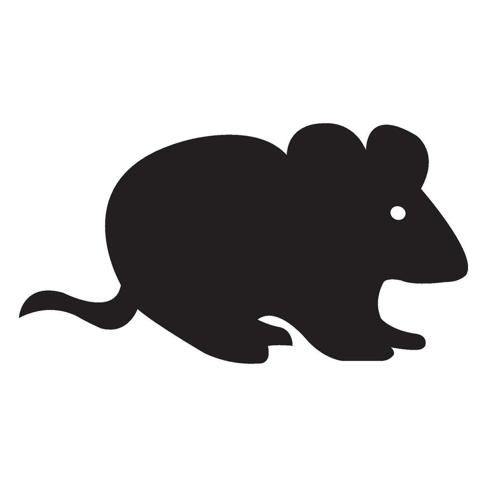 rat icon logo vector design template